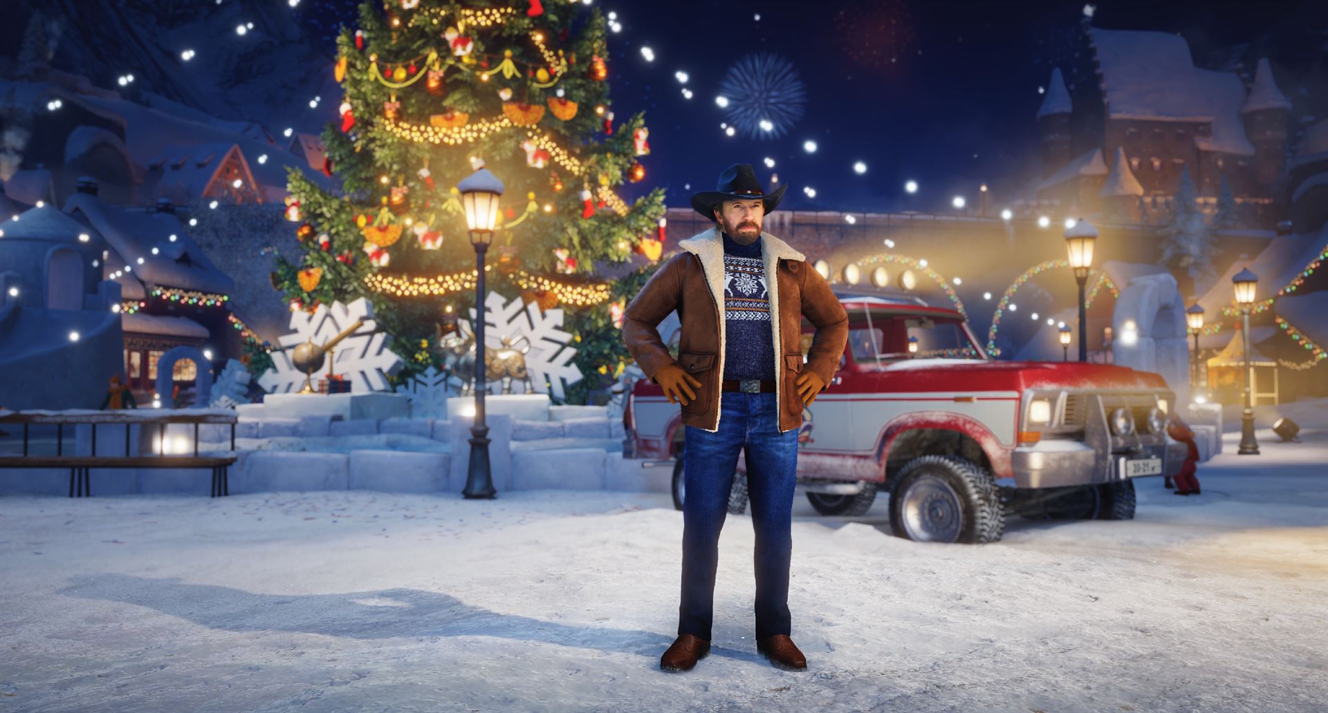 WOT PC Holiday Ops 2021 Сhuck Norris 3D Model In Game Full Length
