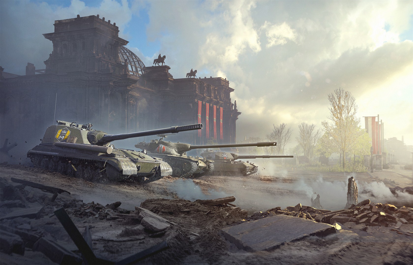 WoT PC Key Art 1.9.1 Berlin Map
