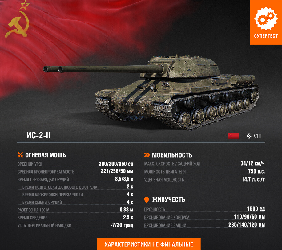 Portal New Tanks Is-2-ii Grey